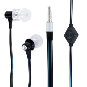 GeveyBox Stereo Earbud with Remote & Mic #A01 BLACK