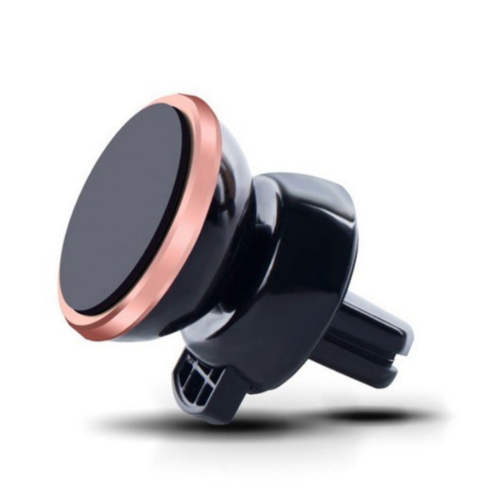 360 Rotatable Air Vent Mount Rose Gold