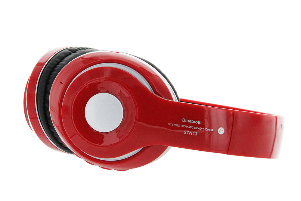 Zaailing zweer geur BT Stereo Wireless Headphones STN-13- Red – Mygevey