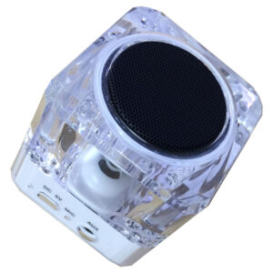 Portable Bluetooth F4 Speaker Clear