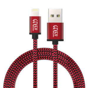 GeveyBox Nylon Braided Speed Charging up to 2.1A for Lightning Cable