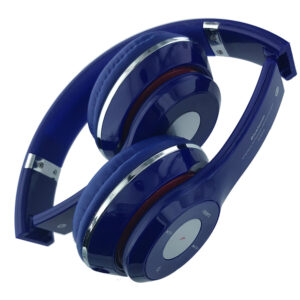 BT Sleek Stereo Wireless Headphones [S460]- BLUE