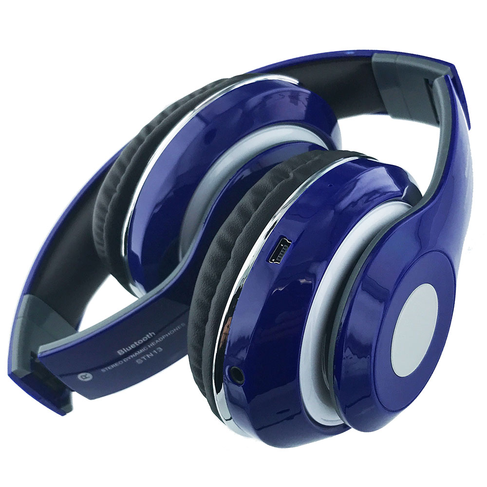 BT Stereo Wireless Headphones [STN-13]- MBLU