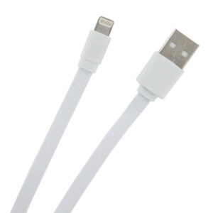 Flat 3' Cable- 8pin WHITE/WHITE